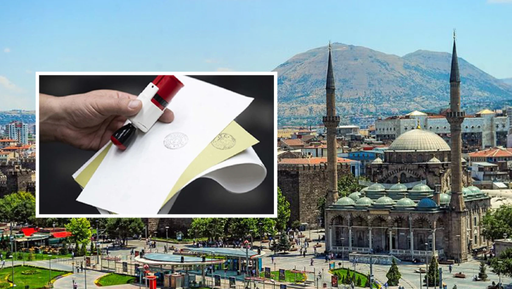 Kayseri'de belediye başkan adayının başvurusu kabul edilmedi!