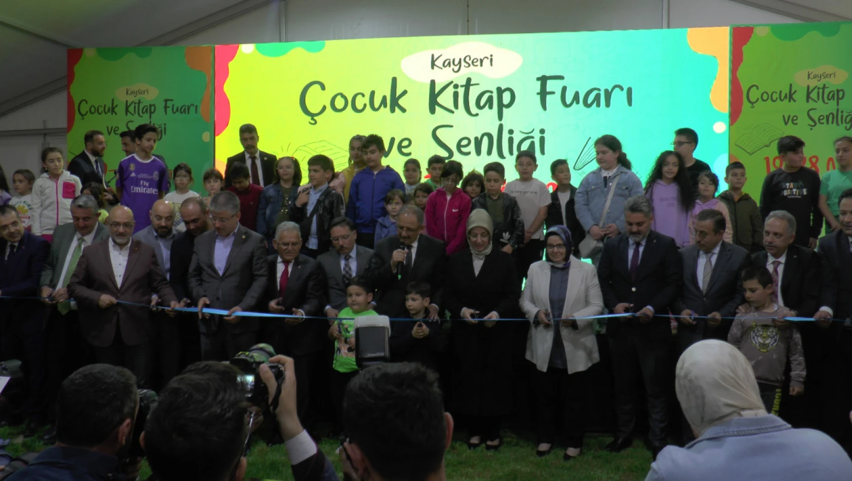 Kayseri'de Çocuk Şenliği Açılışla Başladı!