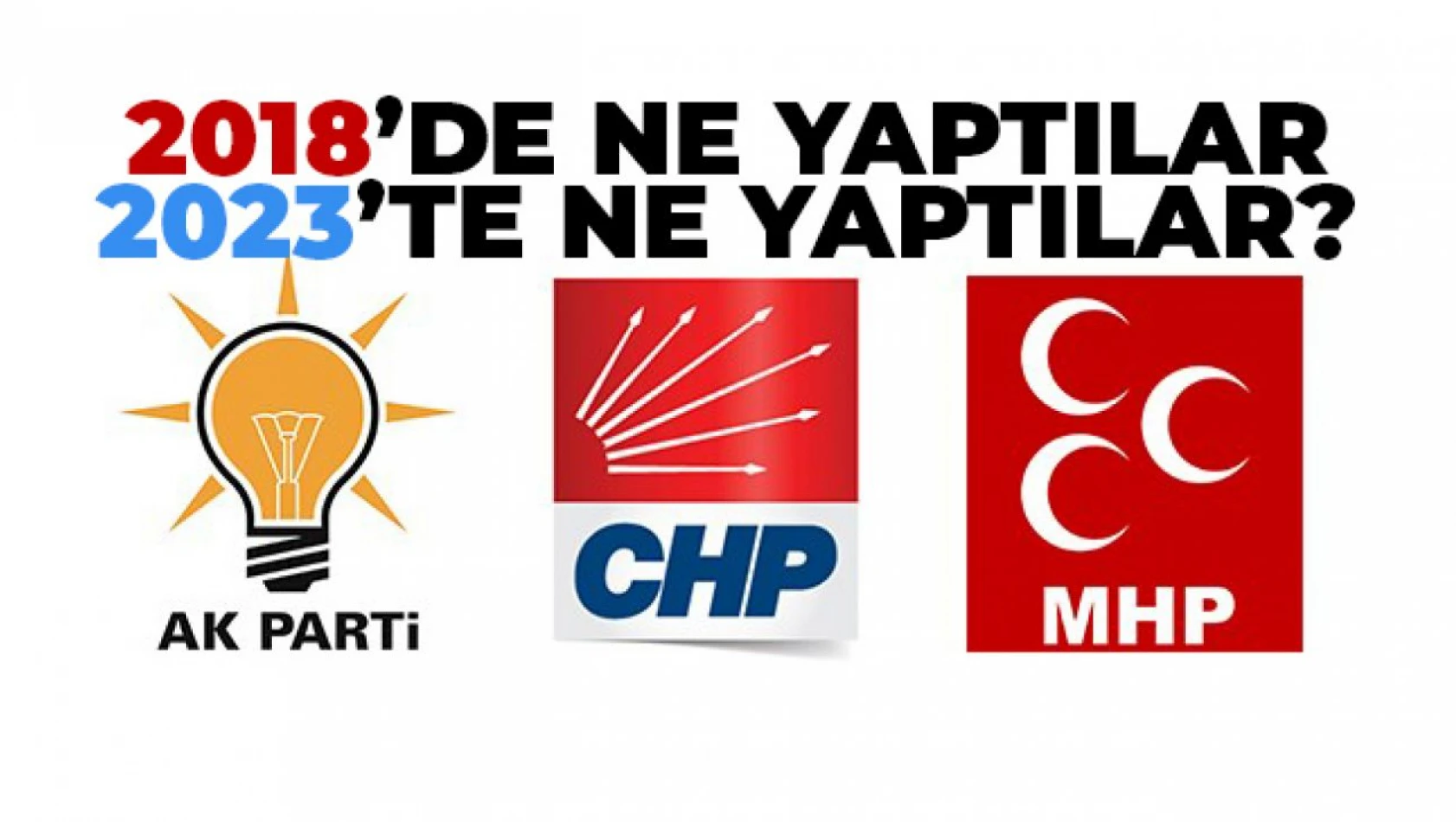 Kayseri'de hangi parti oylarını arttırdı, hangileri oy kaybetti?