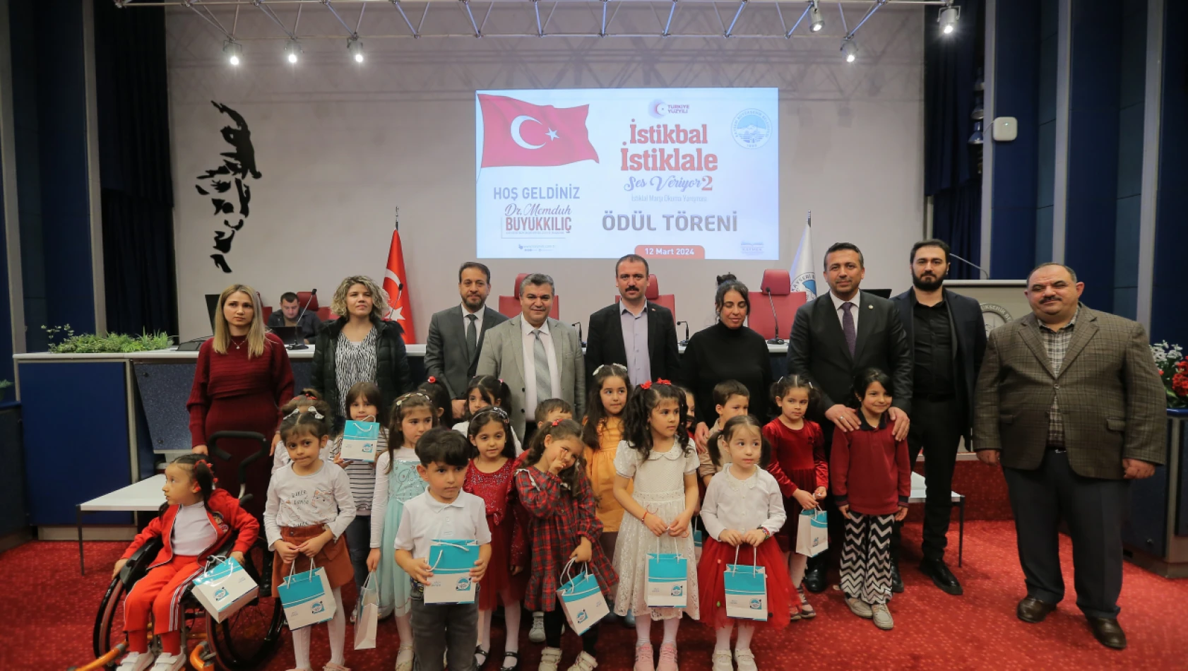 Kayseri'de Ödül Töreni Düzenlendi