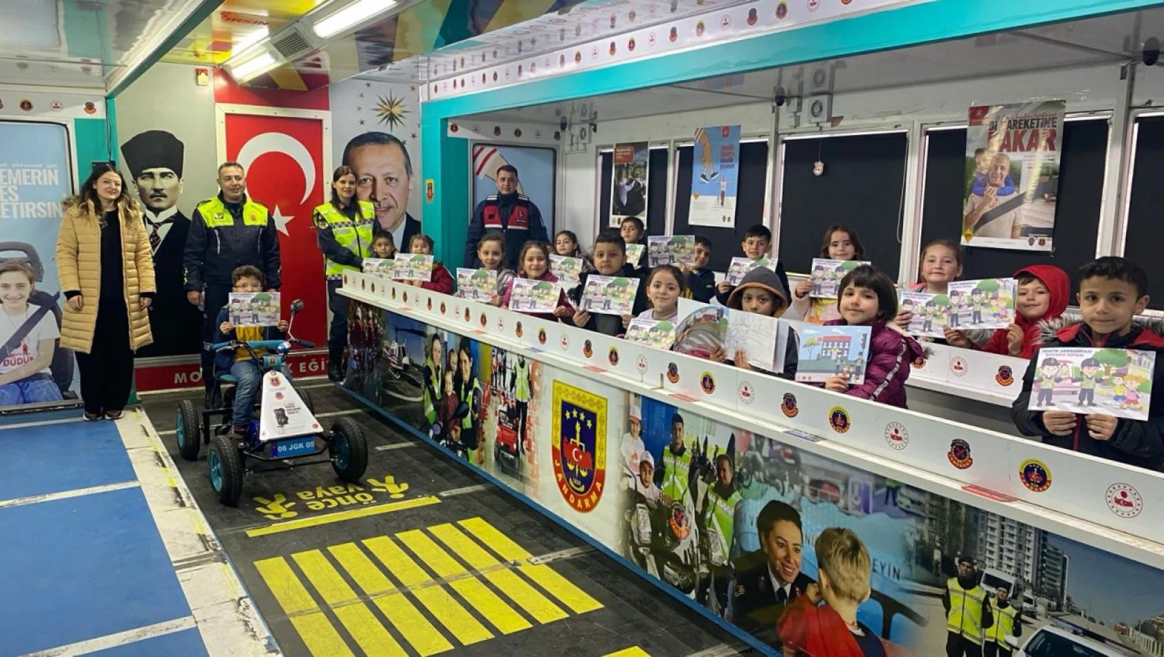 Kayseri'de Öğrencilere Trafik Eğitimi Başladı