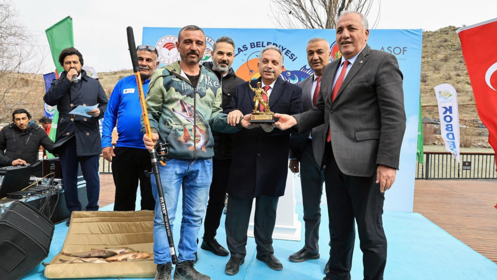Kayseri'de Olta Balıkçılığı yarışması düzenlendi