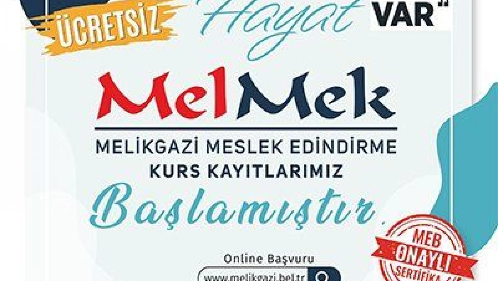 MELMEK Kursları yeni dönem kayıtları başladı