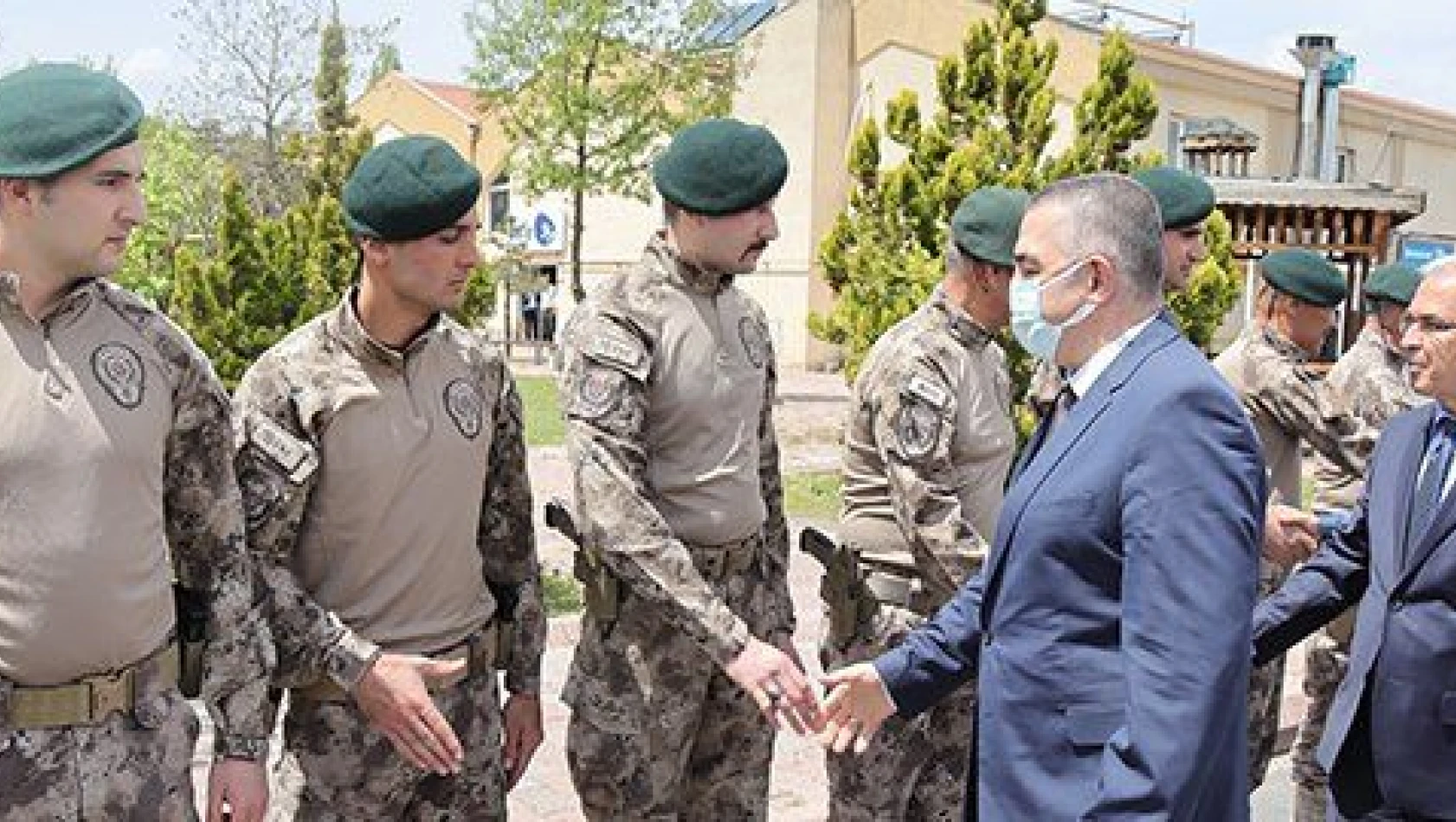 Kayseri Valiliği'nde bayramlaşma töreni düzenlendi