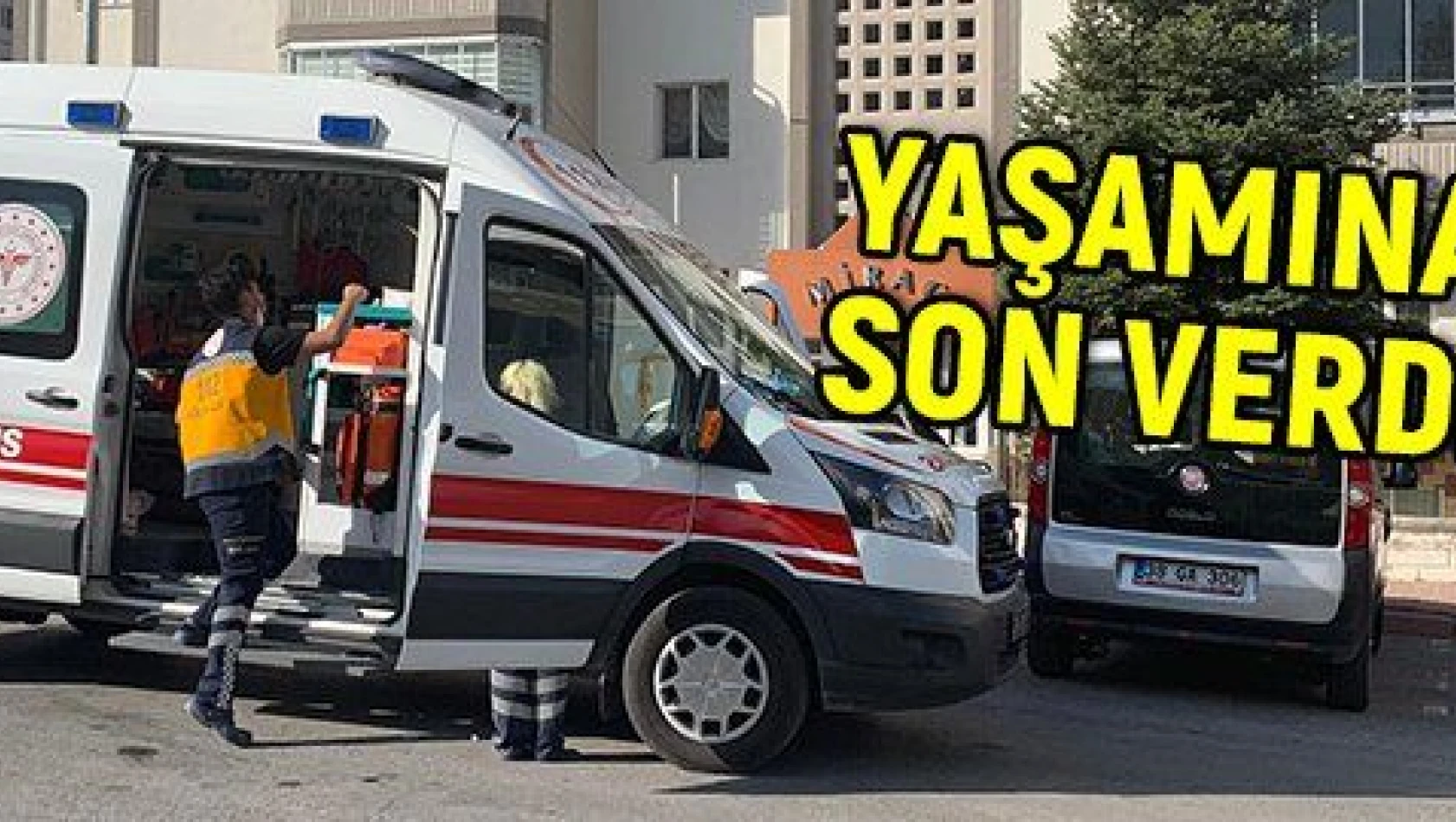 Bunalıma girdi, kendini doğalgaz borusuna astı