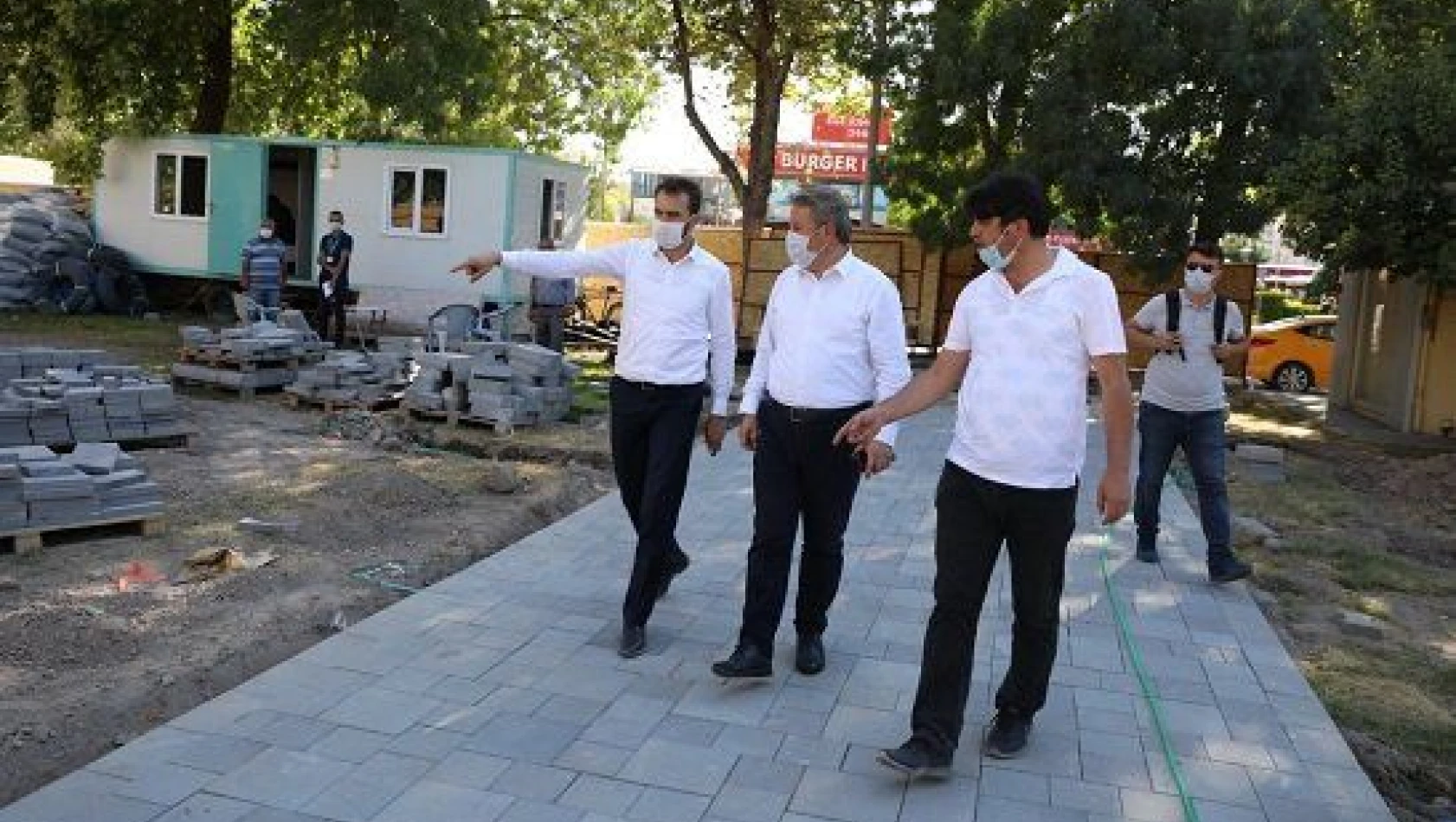 Alparslan Parkı yeni yüzüyle yakında yeniden hizmete girecek