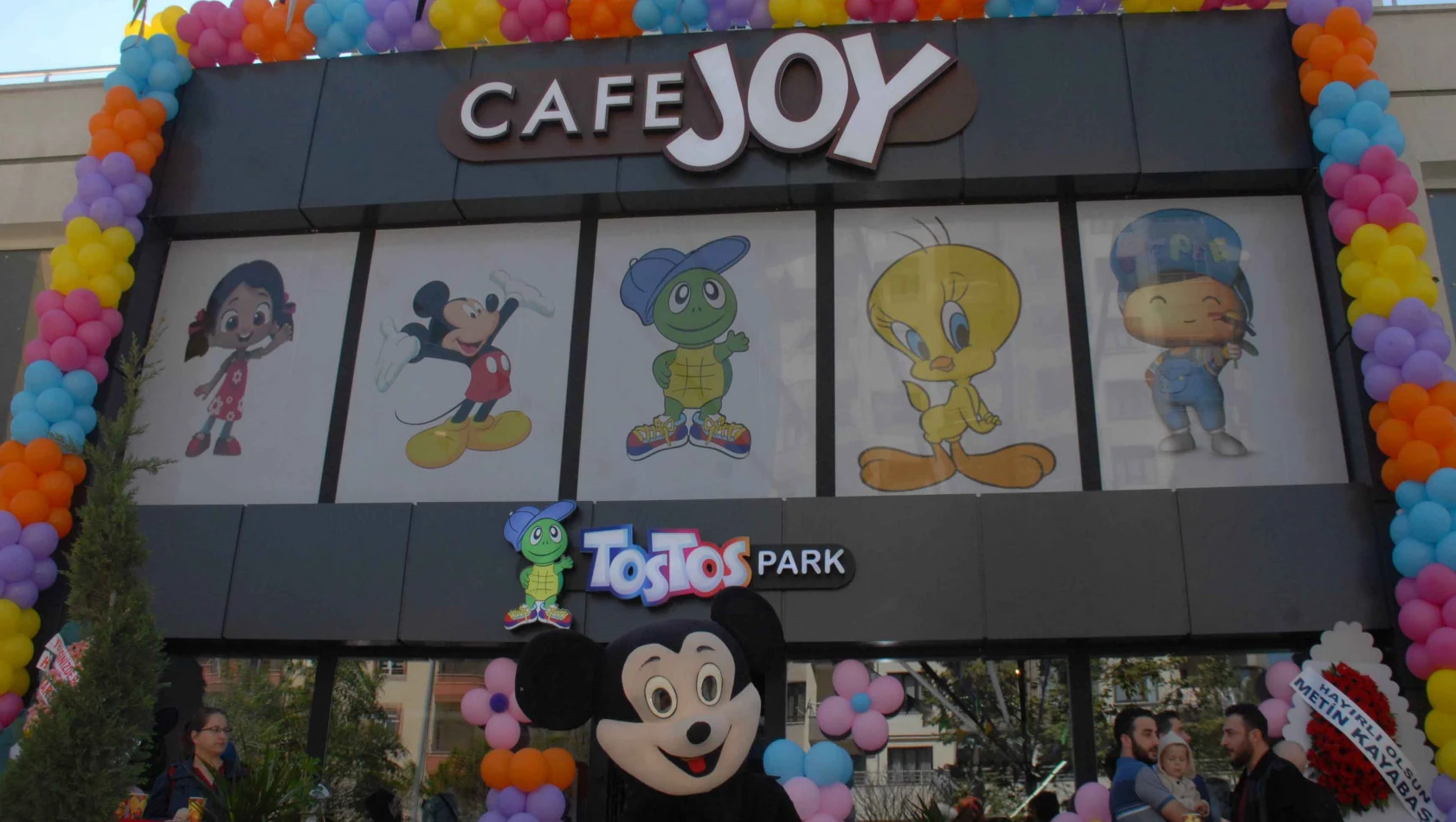 Talas'a yeni bir eğlence mekanı 'Cafe Joy Tostos Park'