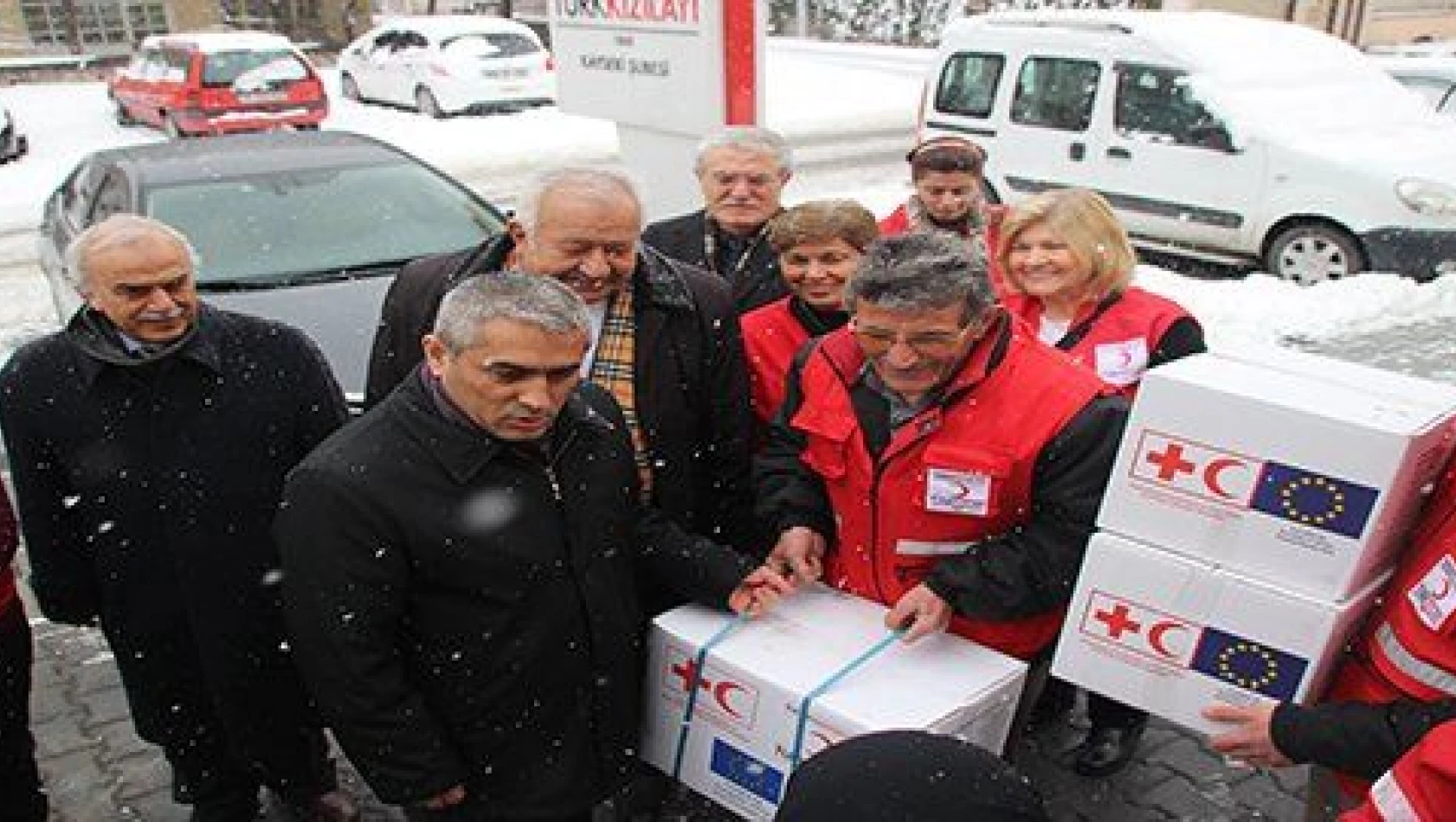 Türk Kızılayı Suriyeli aileleri unutmadı 