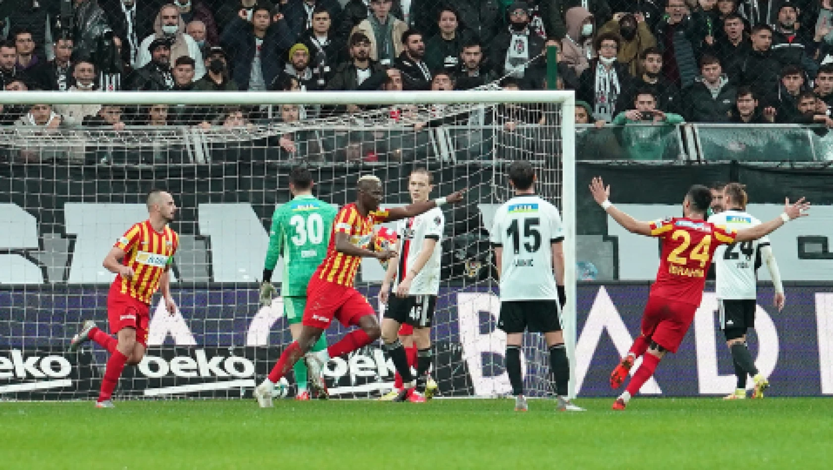  Kayserispor ile Beşiktaş 52. randevuda