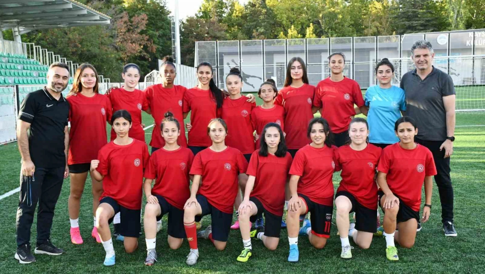 Kayseri Kadın Futbol Kulübü'nün grubu belli oldu