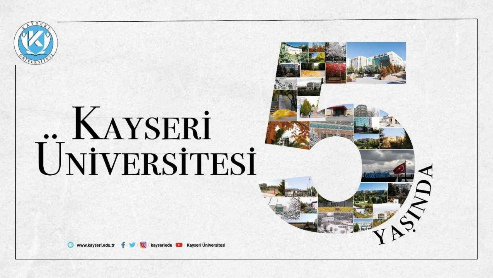 Kayseri Üniversitesi yeni yaşını kutluyor