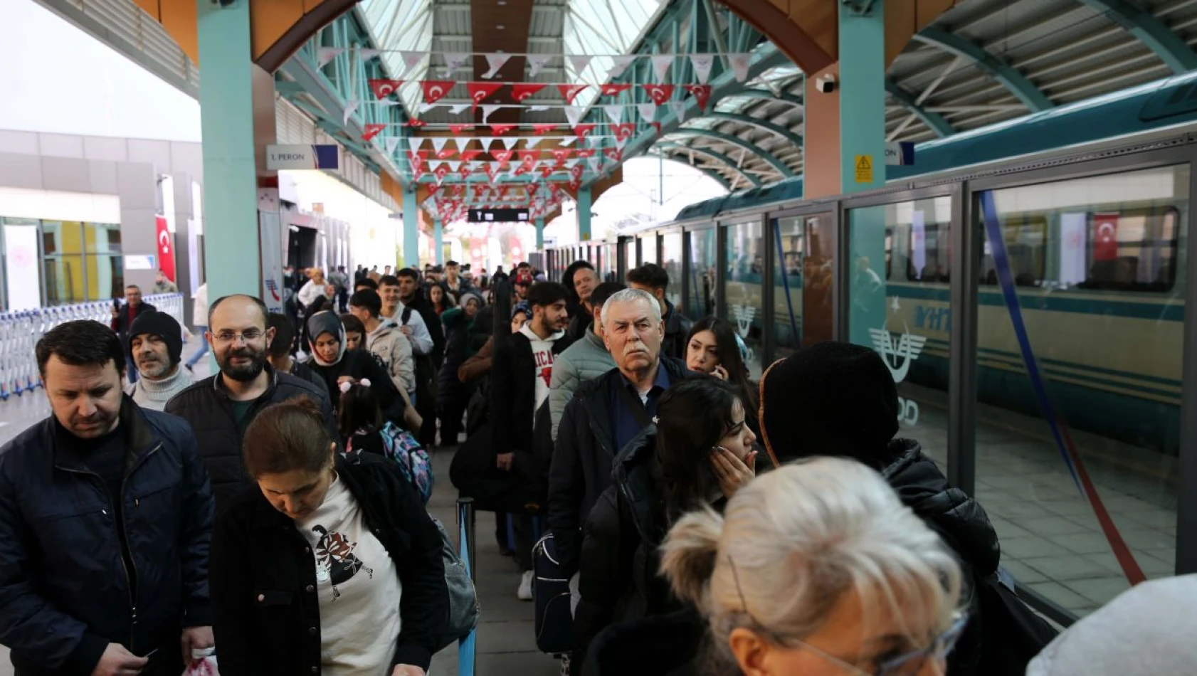 Kayserili Hızlı Tren için ne kadar mesafe katedecek?