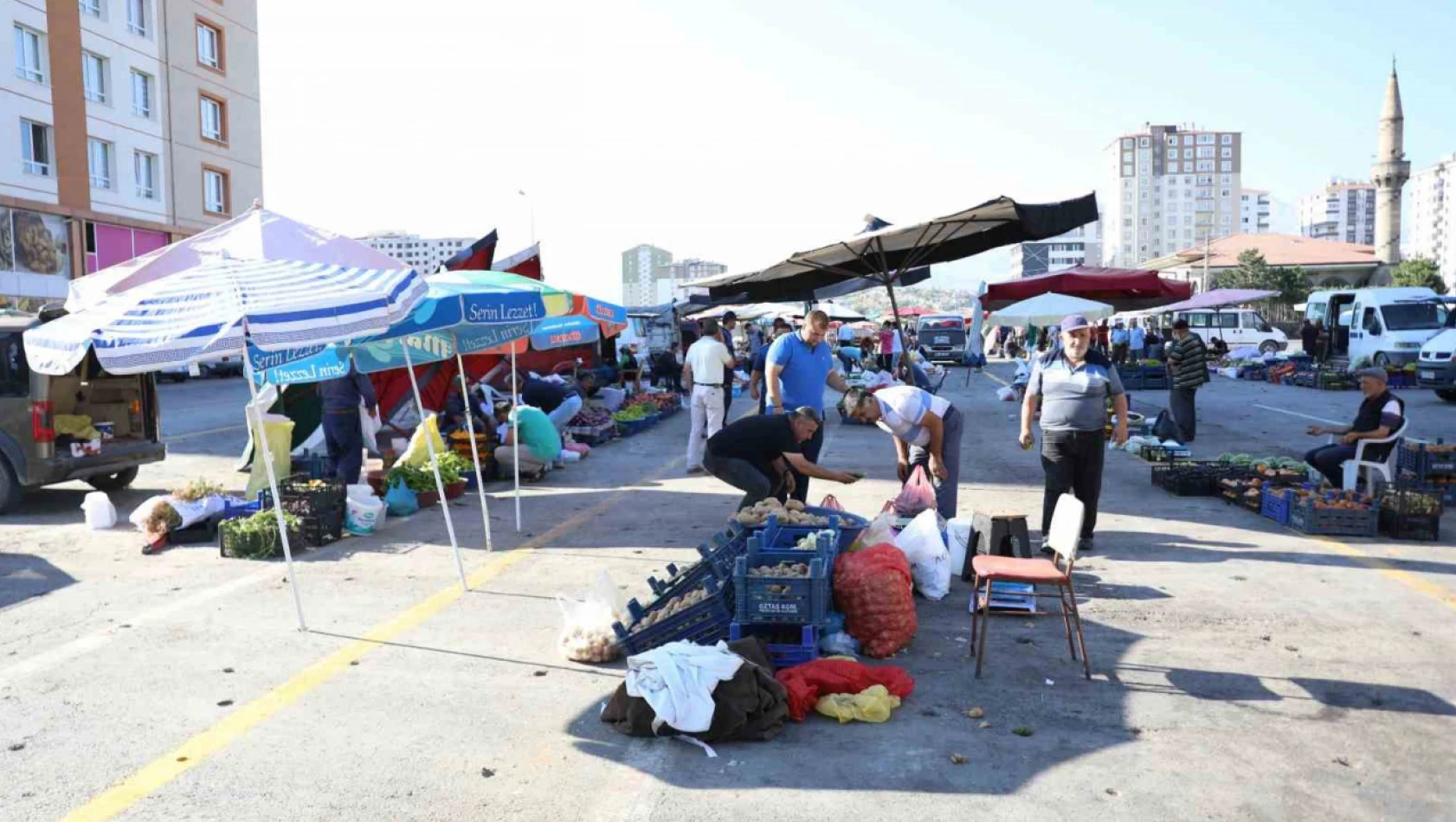 Melikgazi'de üretici köy pazarı başvuruları başladı?