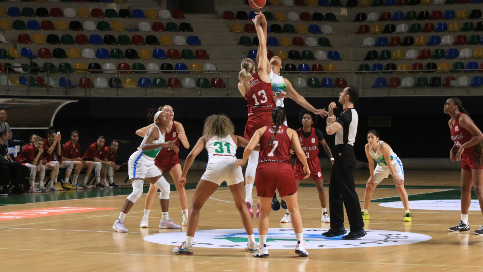 Melikgazi Kayseri Basketbol, İzmit Belediyespor'u Mağlup Etti