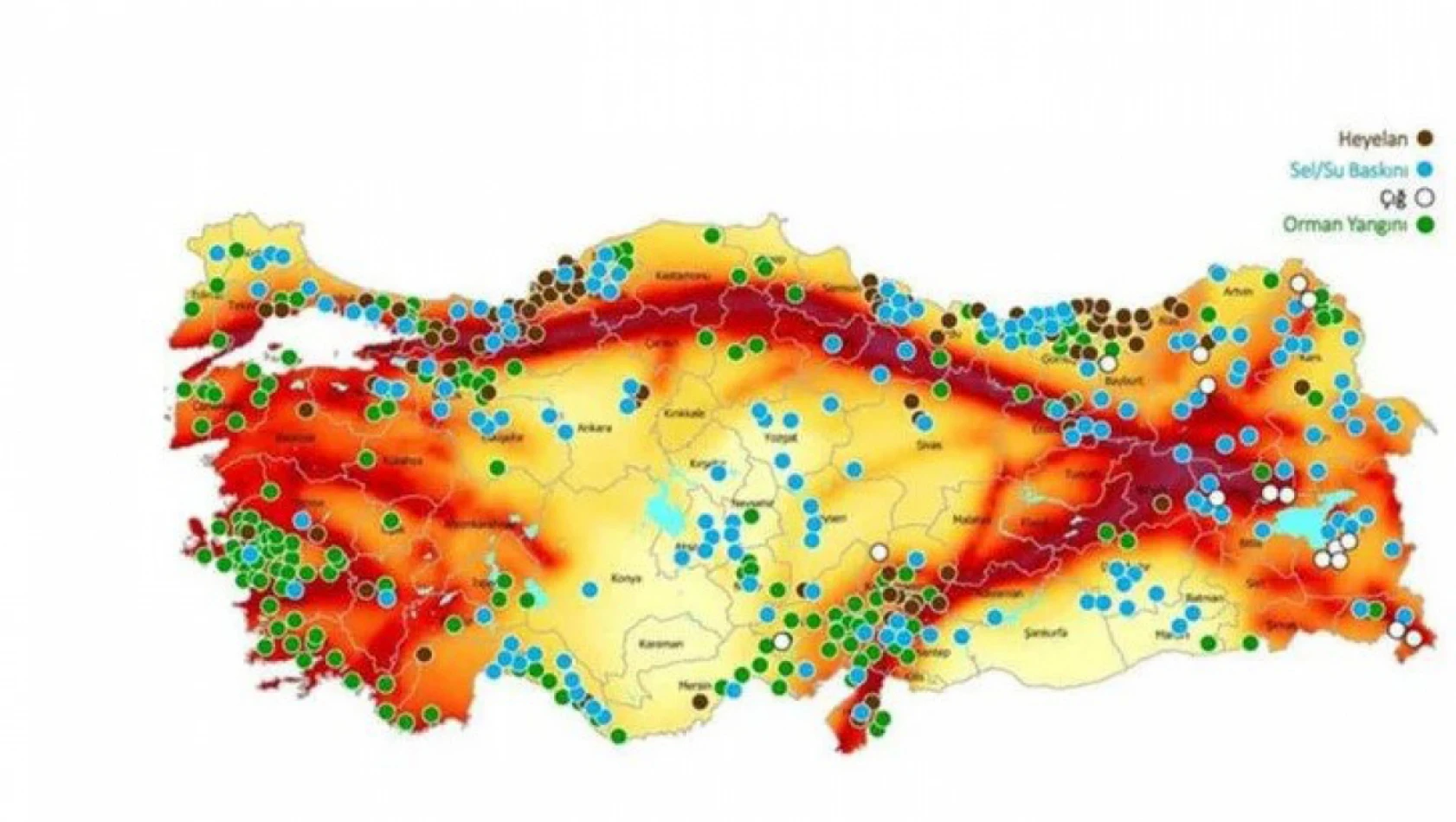 MTA Türkiye'nin Diri Fay Haritasını Güncelledi – Kayseri Bakın Kaçıncı Sırada?