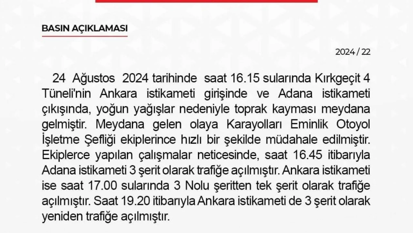 Niğde Valiliği'nden Açıklama!