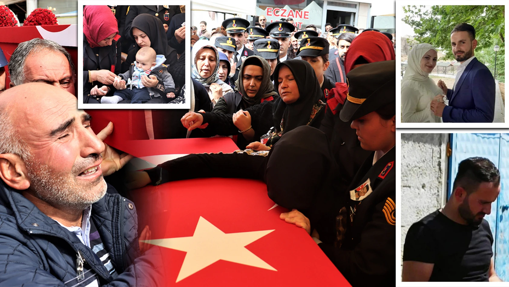 Şehit veteriner gözyaşları içinde uğurlandı! Cenaze namazına binlerce kişi katıldı
