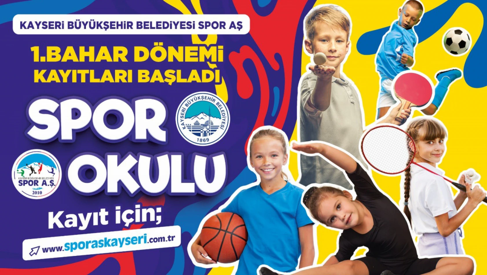 Spor okulu kayıtları başladı!