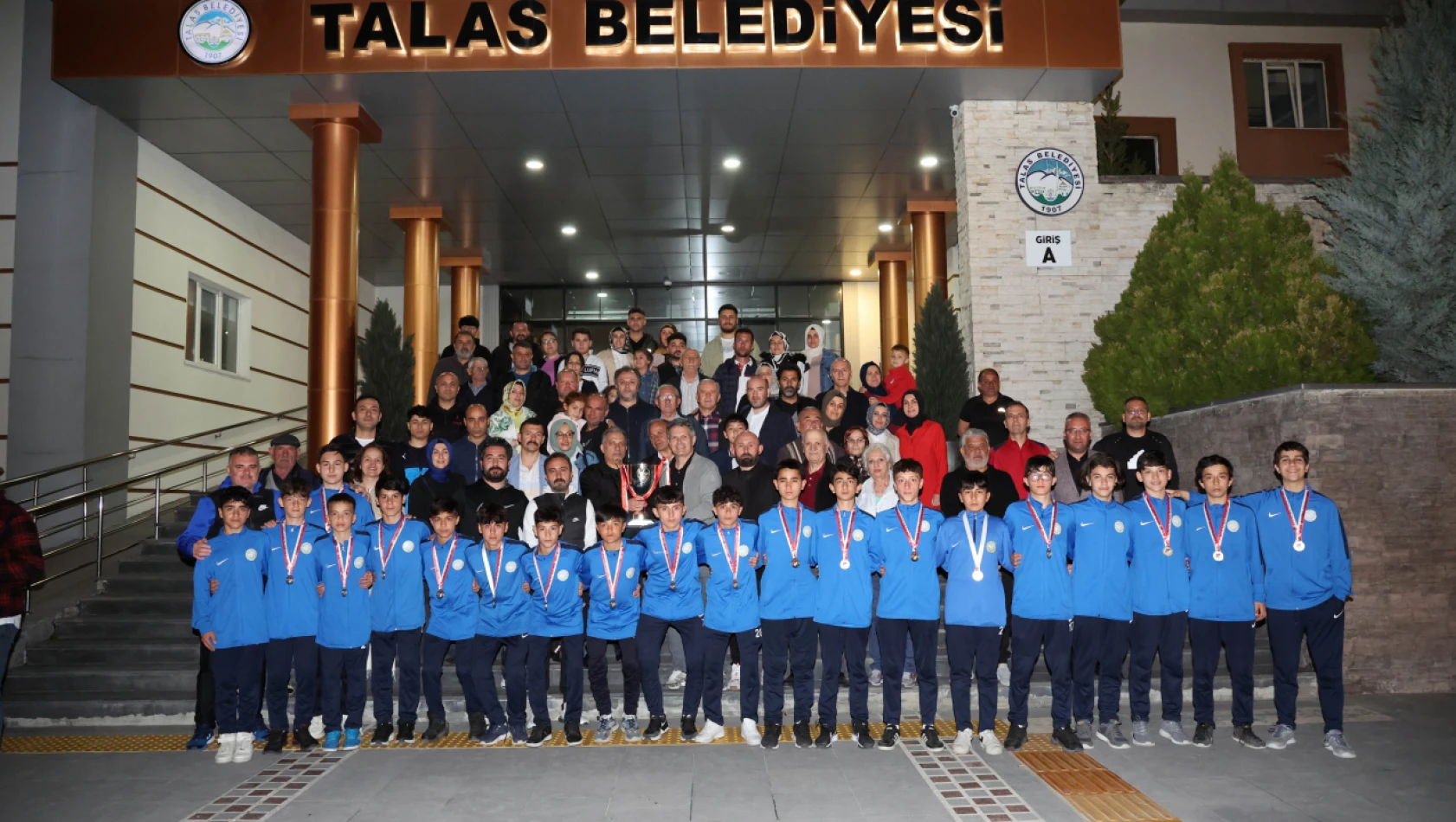 'Talas Sporcu Fabrikası adeta bir Şampiyonluk Fabrikası' 