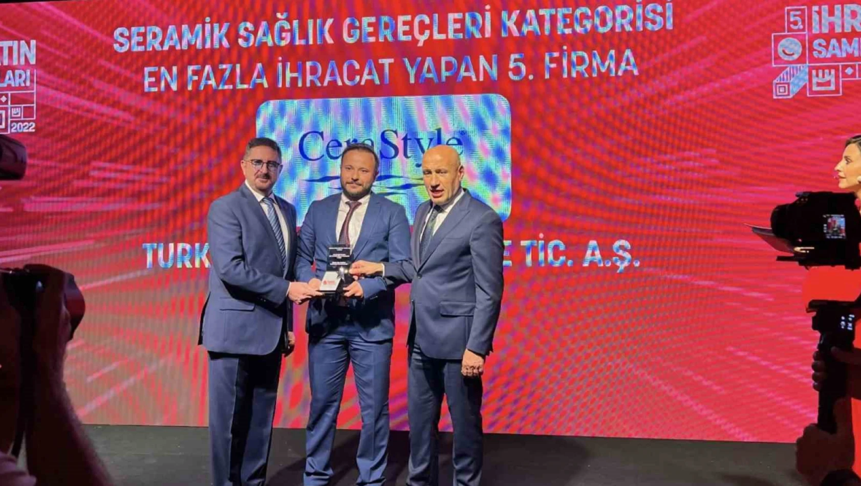 Kayseri'de kurulan Turkuaz Seramik ödüle layık görüldü