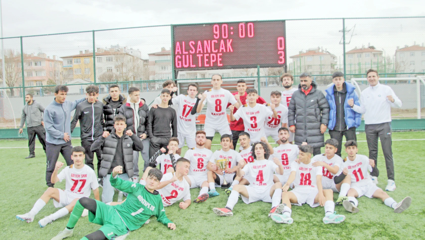 U18 Ligi'nde şampiyon Gültepespor...