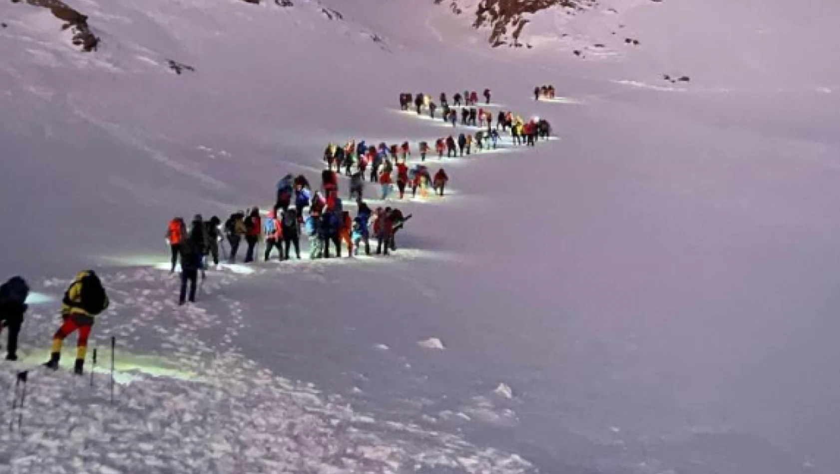 Uluslararası Erciyes Kış Tırmanışı tamamlandı!