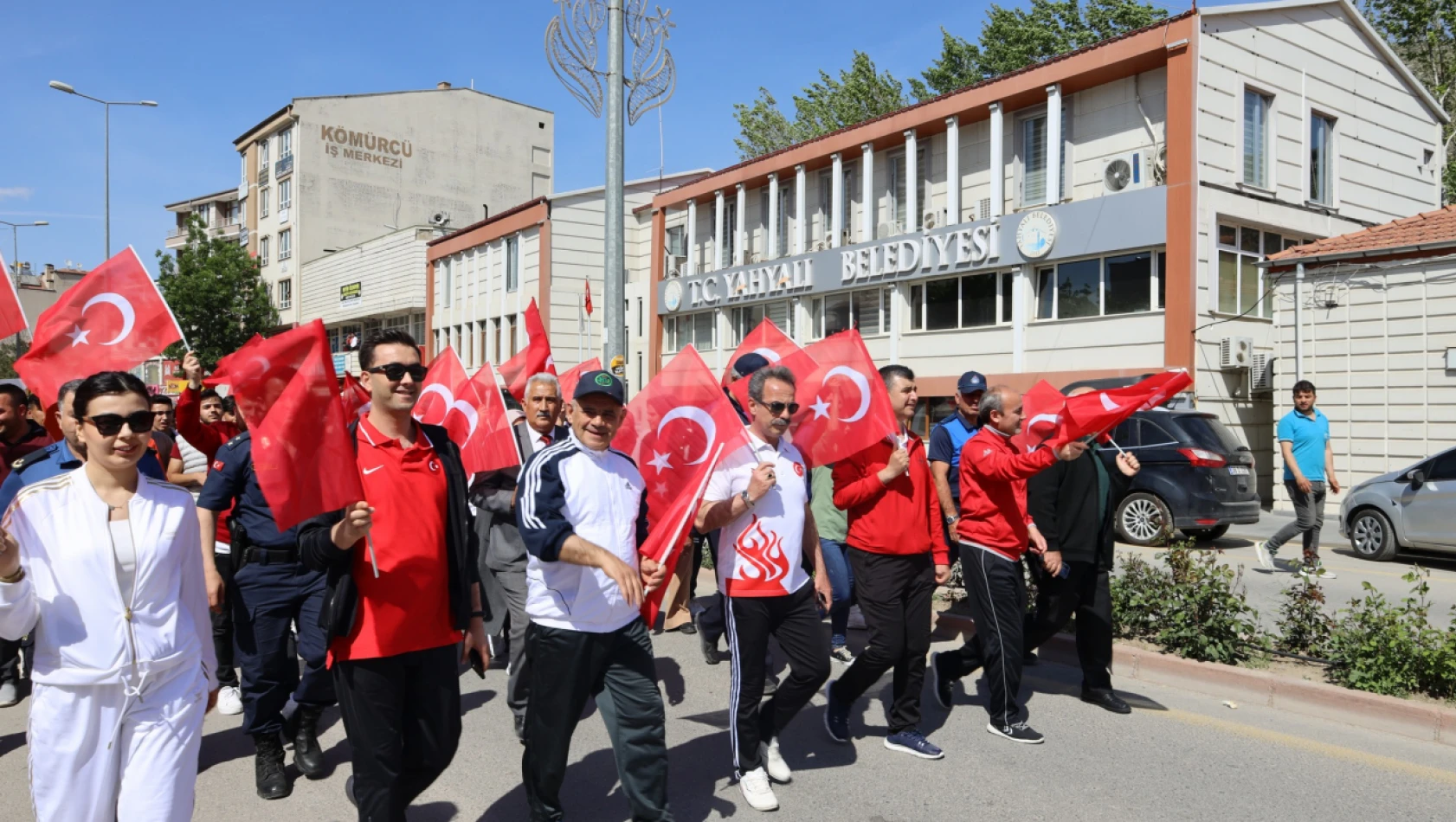 Yahyalı'da Gençlik Yürüyüşü