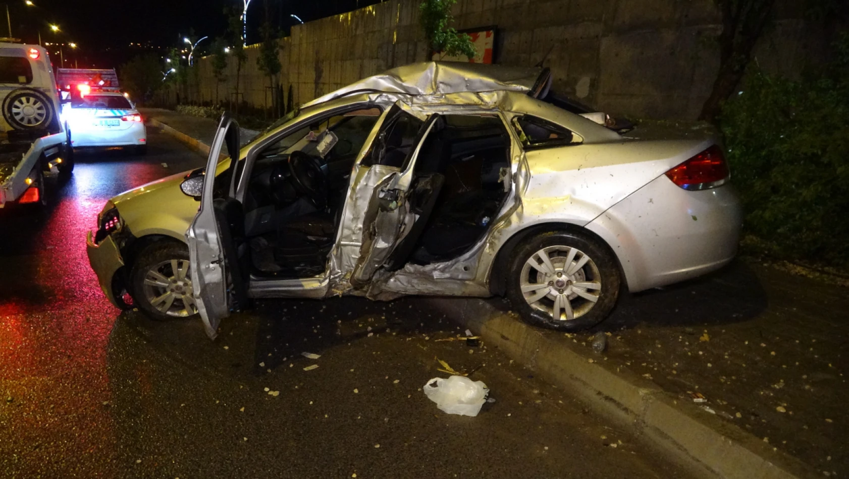 Yozgat'ta feci trafik kazası: 1 yaralı