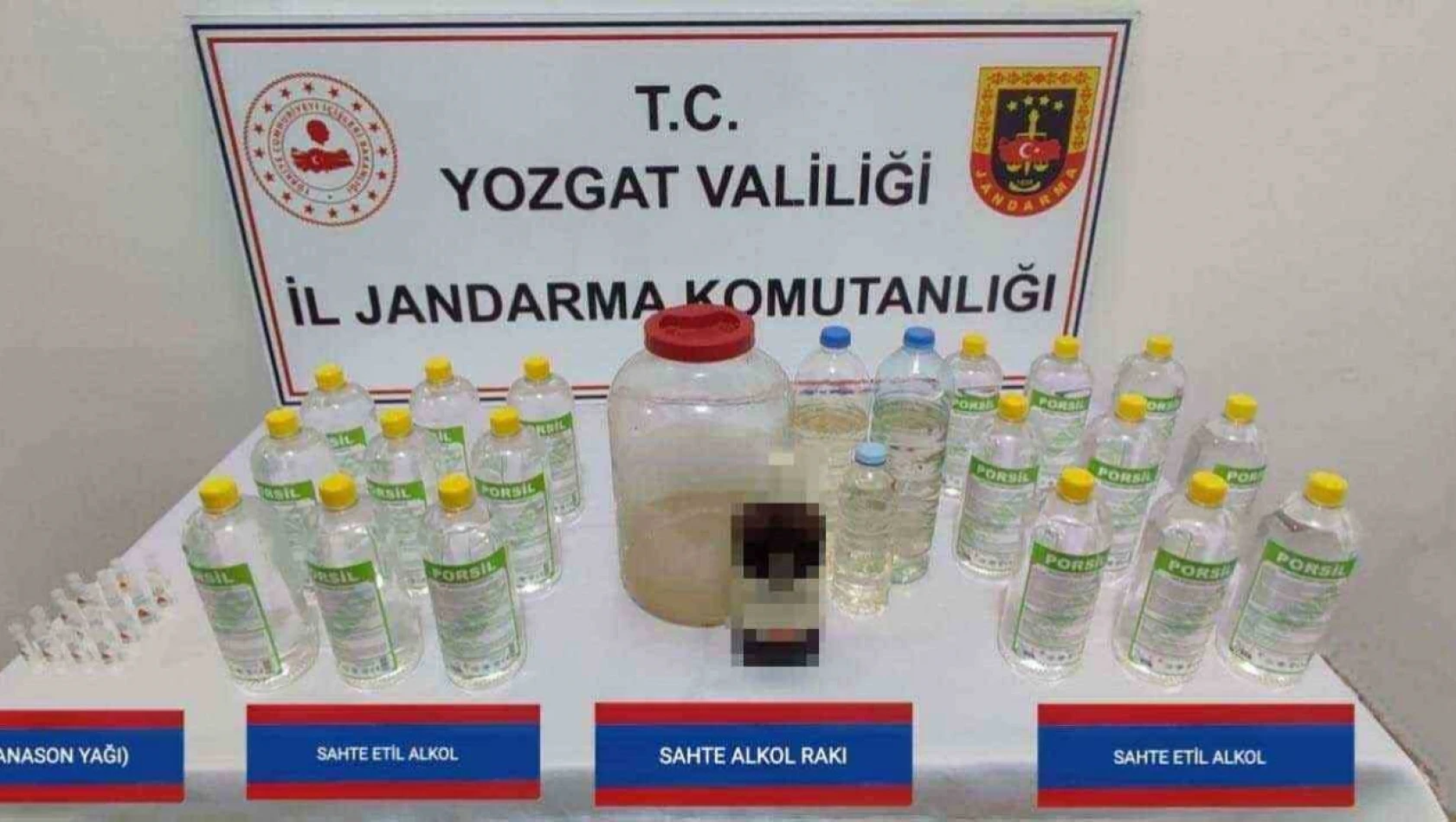 Yozgat'ta Sahte İçki Operasyonu! - 1 Gözaltı Var