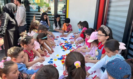Kayseri'de, 23 Nisan Coşkusu Fuat Attaroğlu Çocuk Kütüphanesi'nde Yaşandı