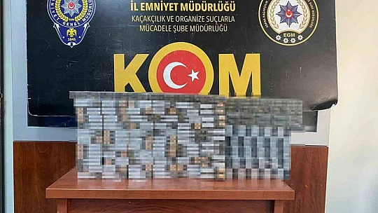59 milyon kaçak makaron ele geçirildi