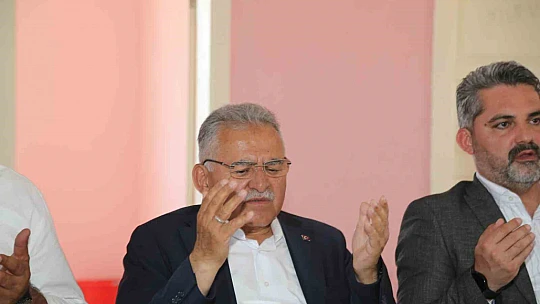 Büyükkılıç, 'şükür duası' programında vatandaşlarla bir araya geldi