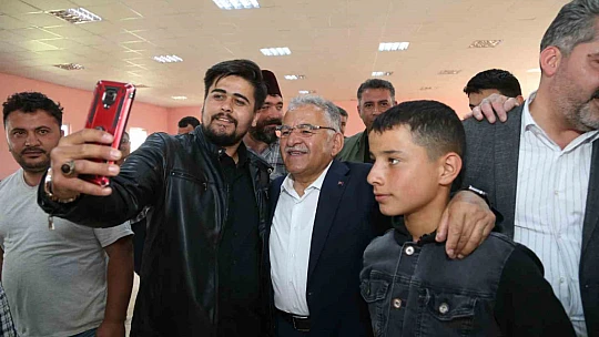 Büyükkılıç, 'şükür duası' programında vatandaşlarla bir araya geldi