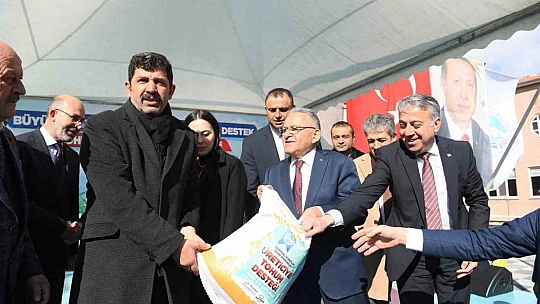 Büyükkılıç, tarım faaliyetlerine yönelik bilgi verdi