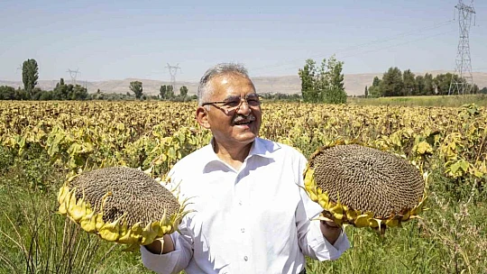 Büyükkılıç, tarım faaliyetlerine yönelik bilgi verdi