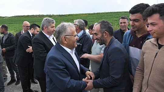 Başkan Büyükkılıç, yatırımları inceledi