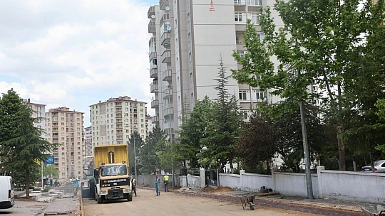 Beyazşehir Mahallesinde çalışmalar sürüyor