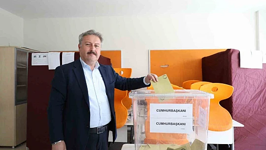 Palancıoğlu:''Yeni Türkiye Yüzyılı için 2. Turda oylarımızı kullandık''