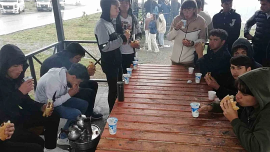 Depremzede Öğrenciler Erciyes'te buluştu