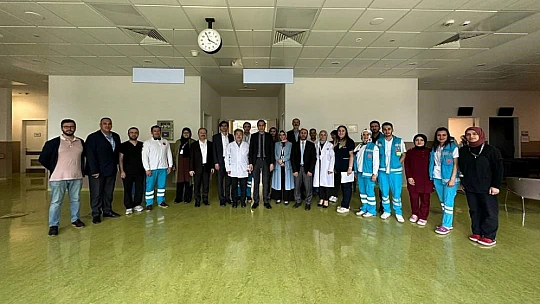 Erşan, 'Hastalarımızı yalnız bırakmıyoruz'