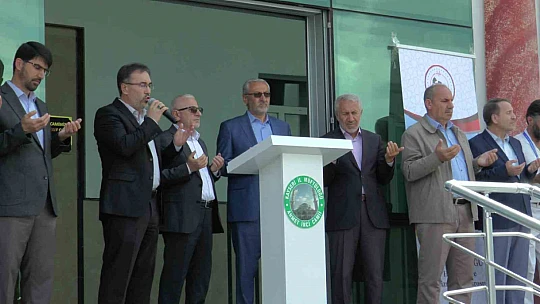 Kayserili hacı adayları dualarla uğurlandı
