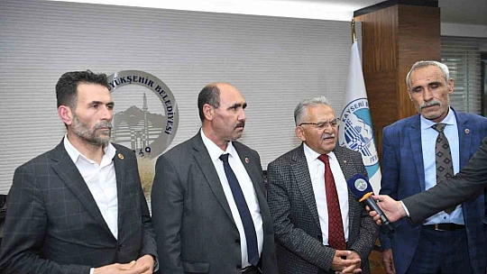 Büyükkılıç, 'Projeyi hayata geçiriyoruz'