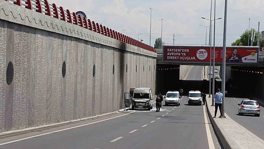 Seyir halinde cayır cayır yandı!