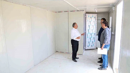 Talas'a acil afet sosyal yaşam merkezi