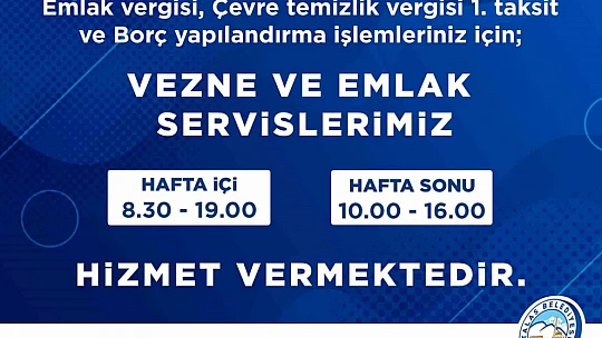 Başkan Yalçın'dan vatandaşlara duyuru!