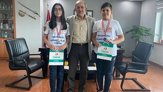 Matematik Olimpiyatlarında büyük başarı