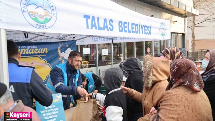 Talas Belediyesinin başlattığı uygulama yüzleri güldürüyor