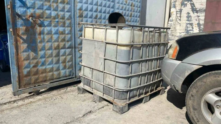 7 bin litre kaçak akaryakıt ele geçirildi