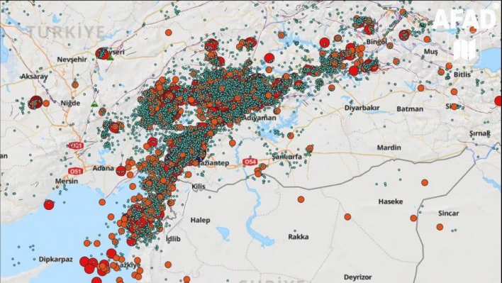 90 günde kaç deprem oldu?