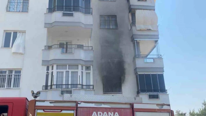 Adana'da ev yangını korkuttu